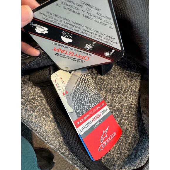 NEW Alpinestars Andes V3 Drystar® Pants in 4XL black w/ suspenders - Picture 10 of 10